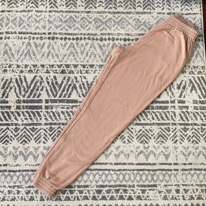 Pink Tan Joggers